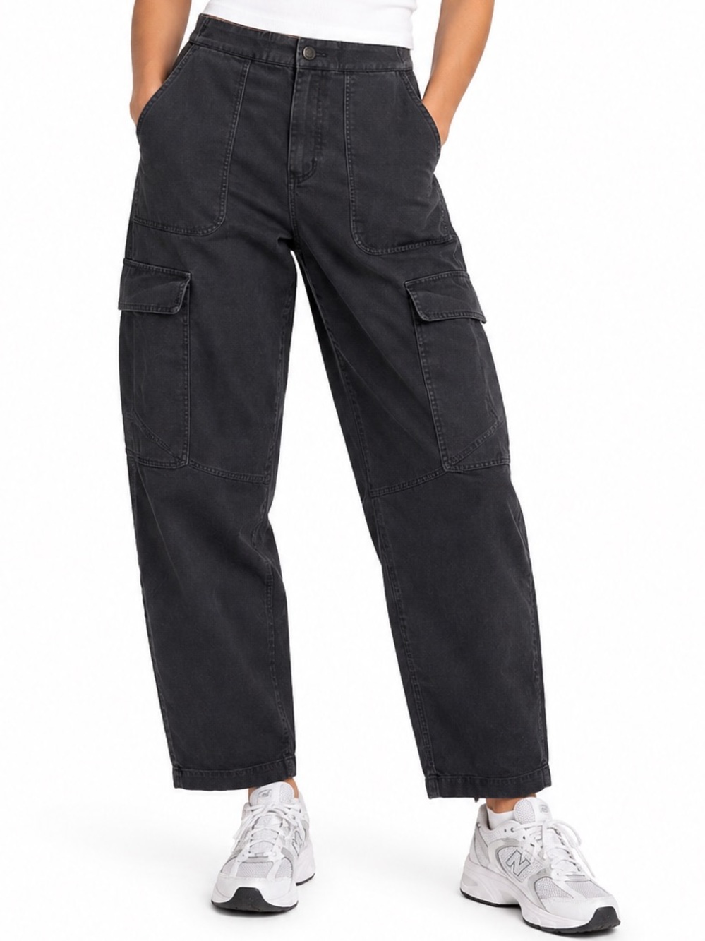 Lululemon Light Utilitech Cargo Pocket High-Rise Pant Size 26 Graphite Grey